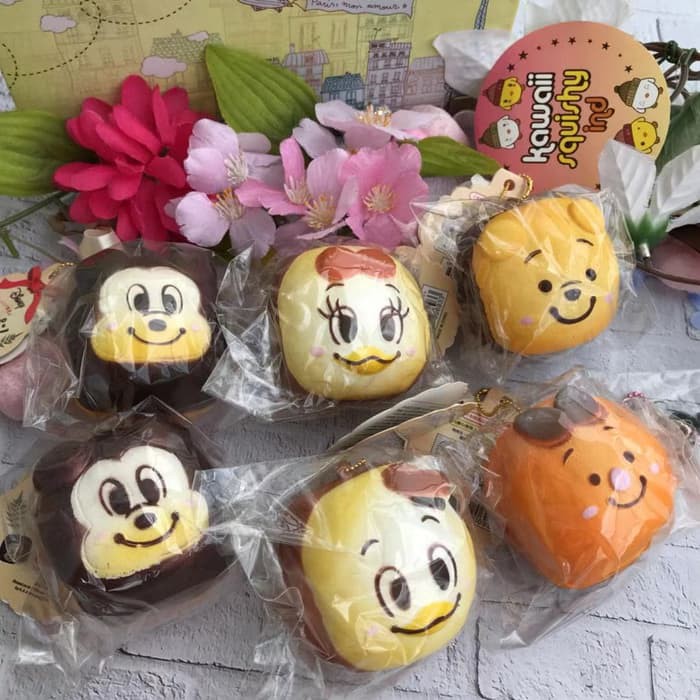 Sanrio / Disney Chigiri Bread Squishy