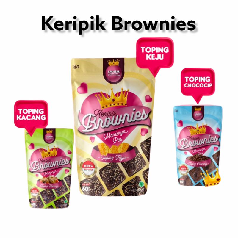 

KAKARAK - KERIPIK BROWNIES