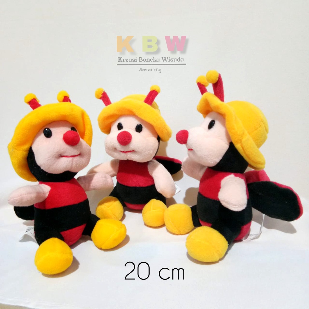 Promo 3.3 cod Boneka Lebah boneka hutchi lucu belang