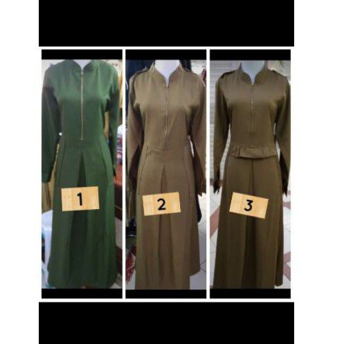 baju gamis pemda PDH kantor guru pdl PNS