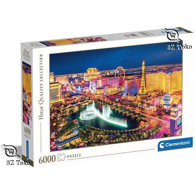 Jigsaw Puzzle: Clementoni - Downtown - 6000 Piece