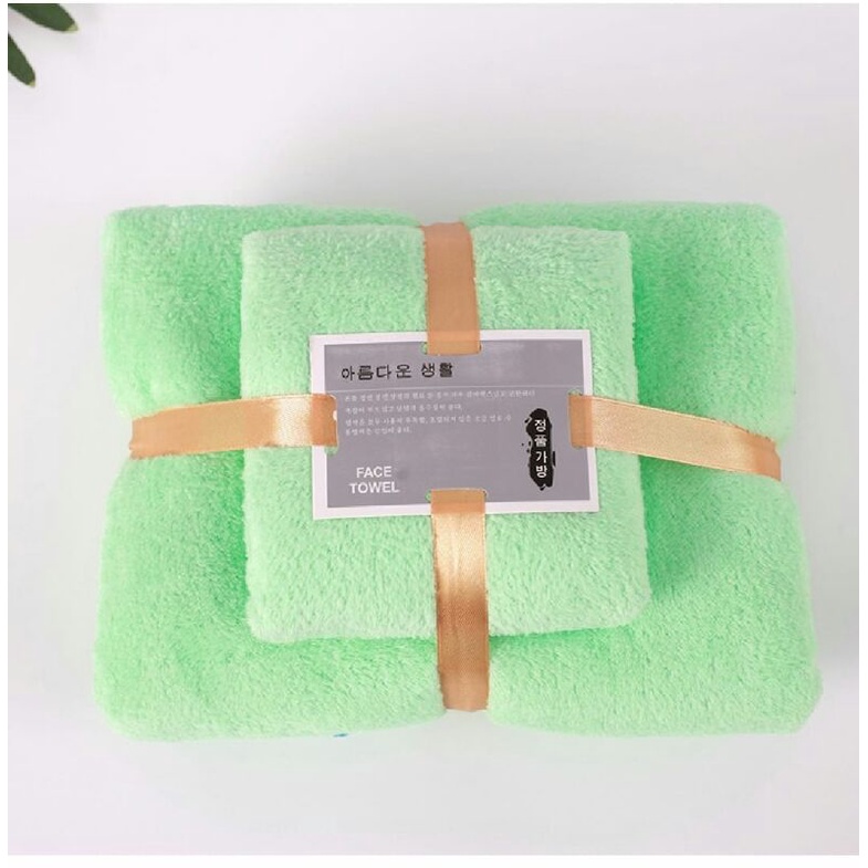 Ready Handuk 2in1 cotton towel