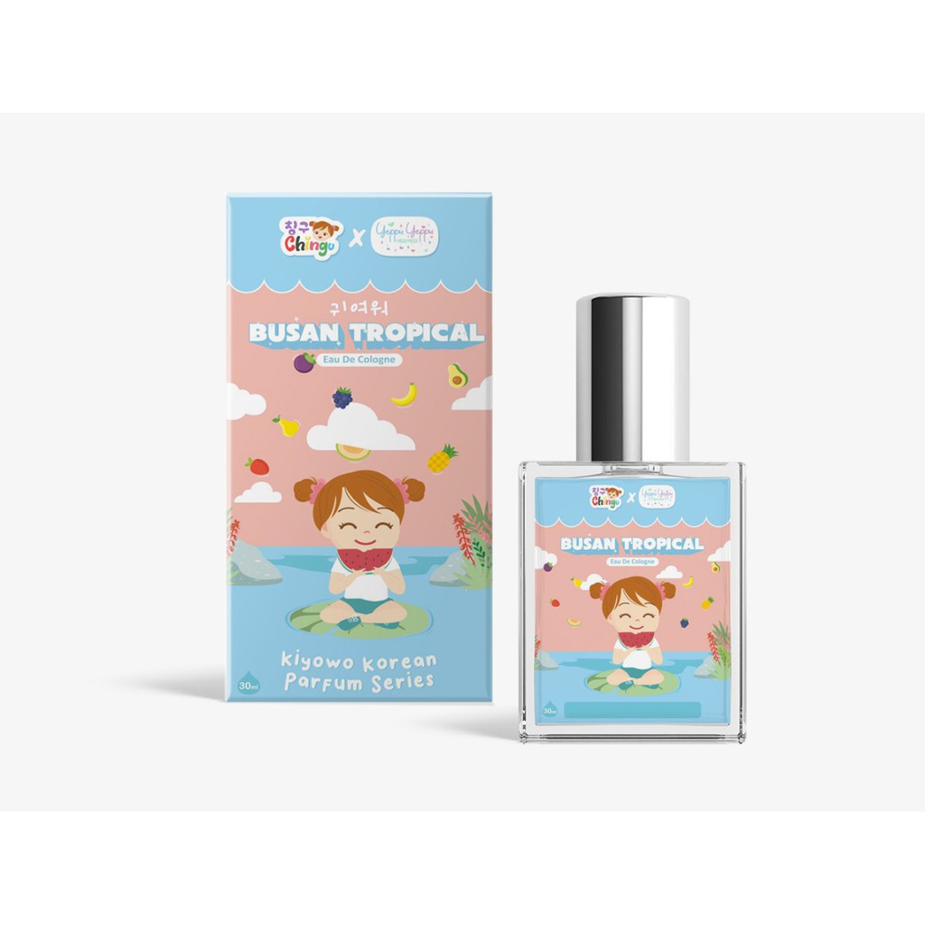 KOREAN PARFUM SERIES BPOM BY CHINGU X YEPPU YEPPU KIYOWO 30 ml SPRAY