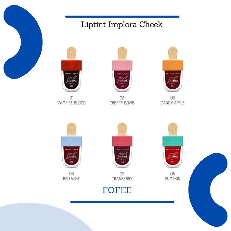 [IMPORT] - Liptint Implora Cheek &amp; Liptint Original BPOM