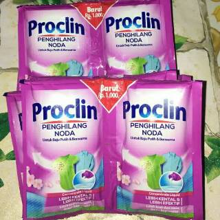 Proclin pemutih sachet  anti bakteri disinfektan isi 