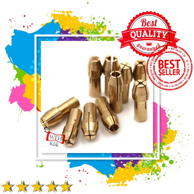 kepala bor mini grinder chuck collet mini grinder set 11pcs