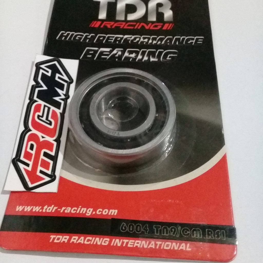 6004 TDR LAKER LAHER BEARING RASIO RATIO 6004 TN9 / CM RS1 TEFLON TEPLON ORI ORIGINAL TDR ASLI