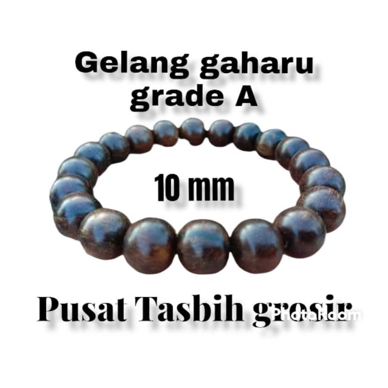 gelang gaharu grade A 10mm gelang kayu gaharu asli gelang gaharu wangi gelang kayu gaharu super gela