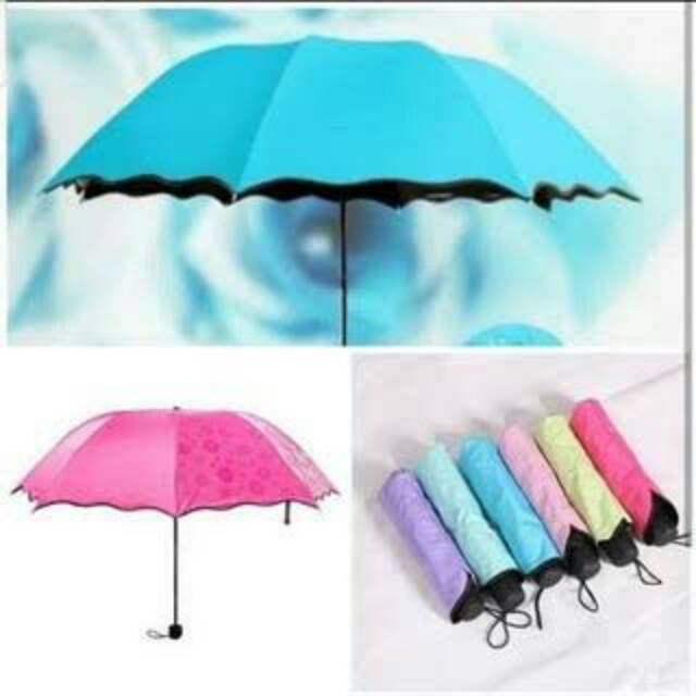 Payung Lipat Ajaib Magic Umbrella 3D Anti UV Tebal Kokoh