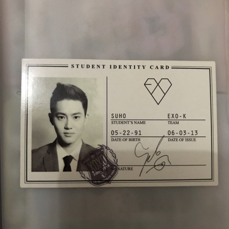 PC Suho XOXO Album PC EXO Album Only