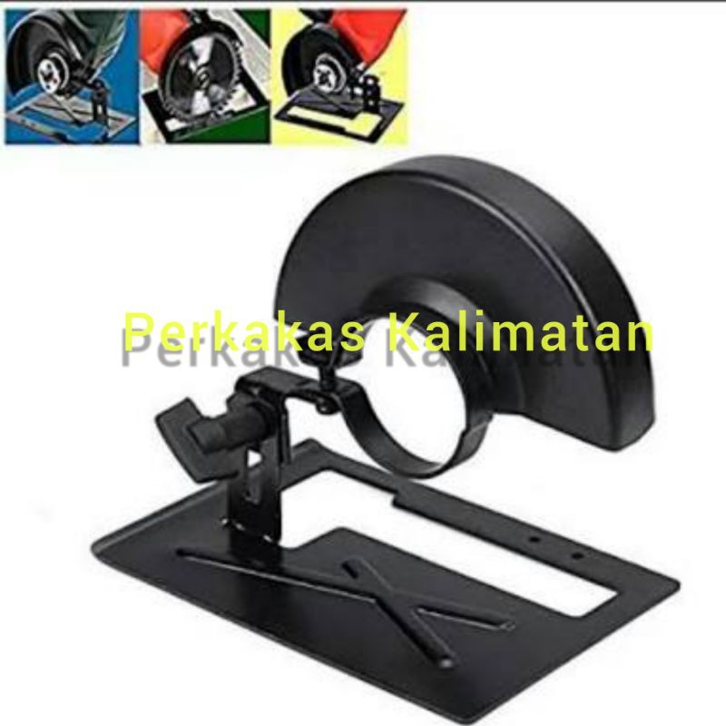 Dudukan plus cover mesin gerinda tangan Base angle grinder
