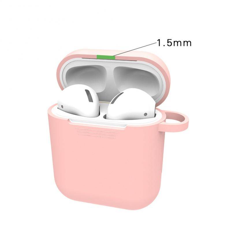 1pc Soft Case Airpods 1 / 2 Tahan Goncangan Bahan Silikon