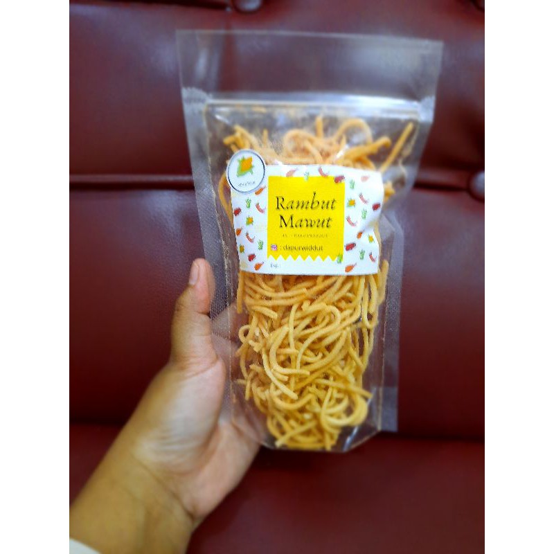

Cemilan Mie Kering Rambut Mawut Jagung Bakar