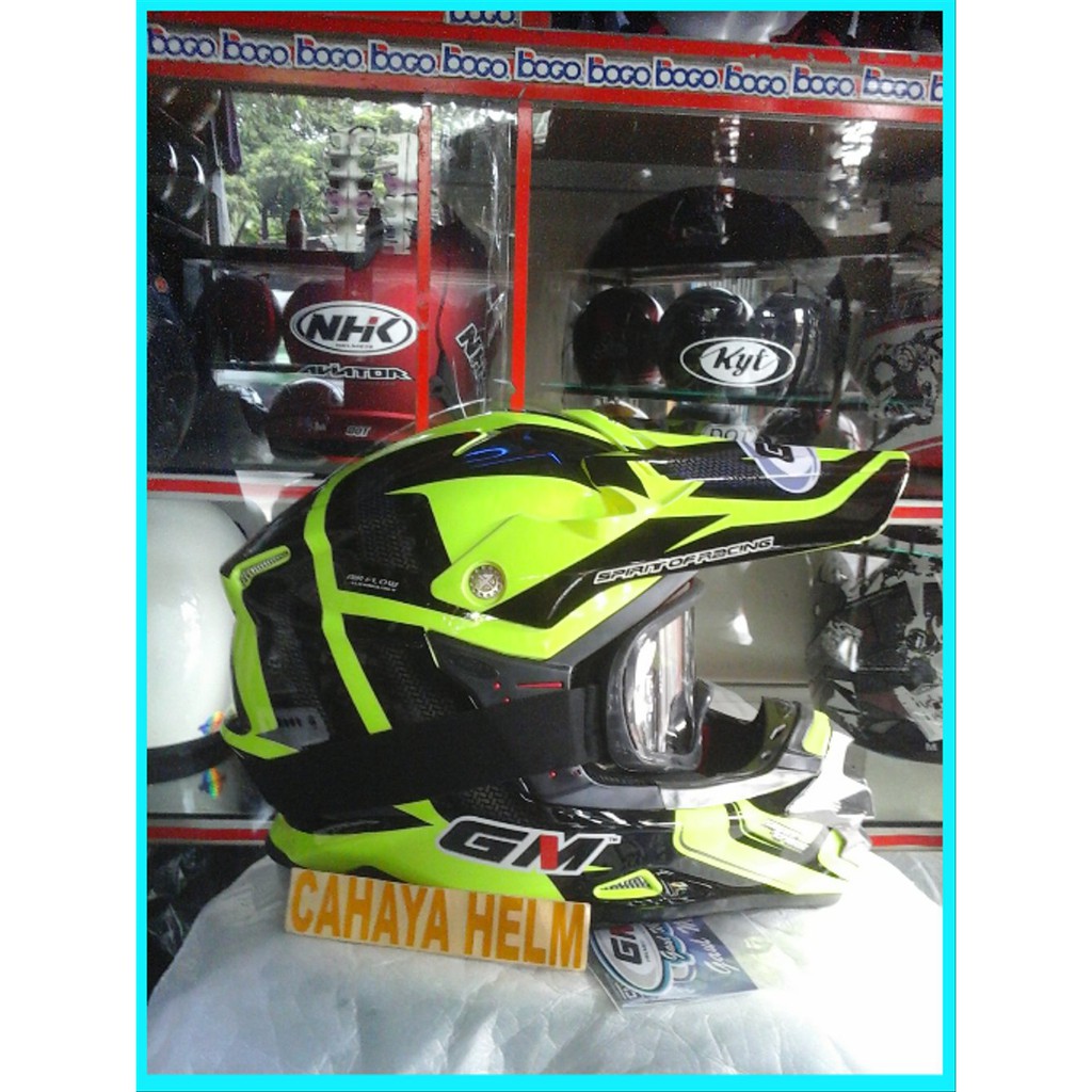 Helm Full Face GM super cross Berkualitas