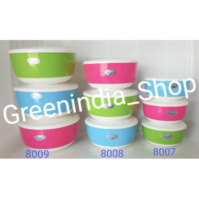 Mangkok Asuka + Tutup (Hawaii 8007T, 8008T, 8009T)