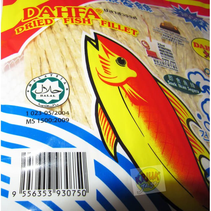 

Dahfa Snek Ikan | Dried Fish Fillet 50 Gram Juhi