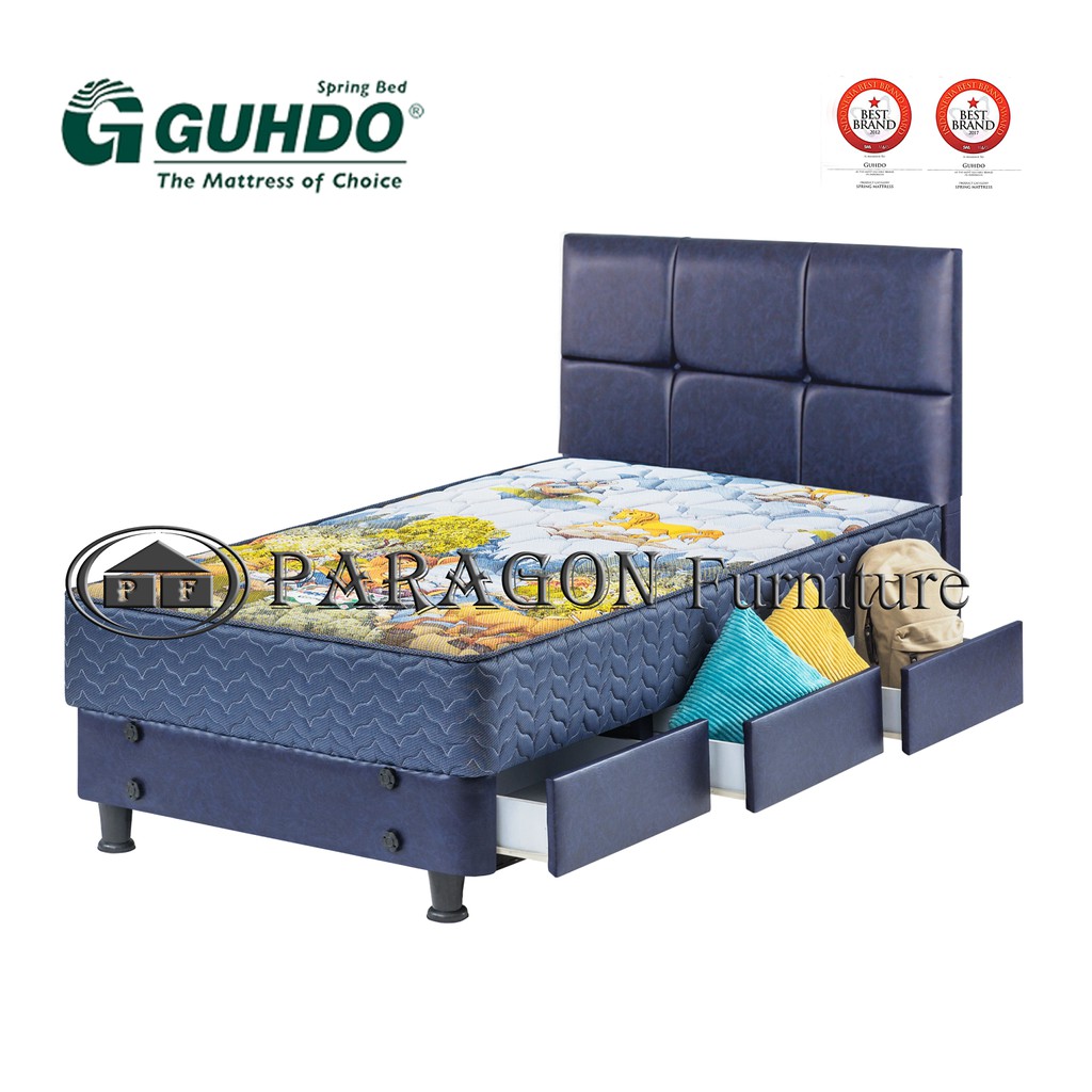 Spring bed Laci HK 120x200 HB Caserta - Full set Guhdo