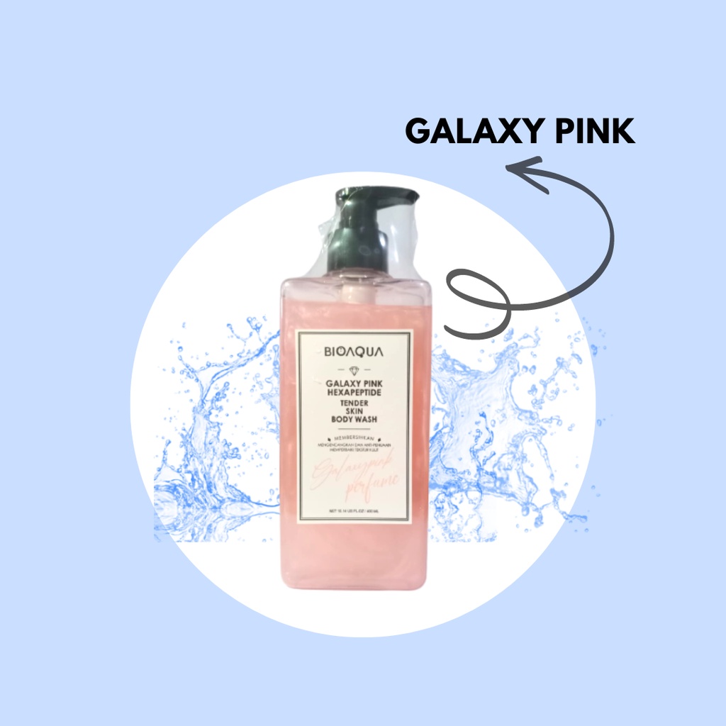 Bioaqua kecantikan sabun mandi cair body wash fragrance kesehatan wangi putih bersih mengkilau