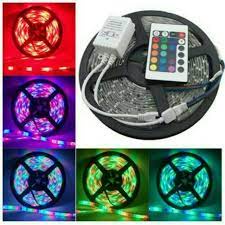 LED Strip RGB 5 Meter + Remote + Modul + Adaptor  Lampu Strip Lampu Hias LED Lampu LED  RAINBOW