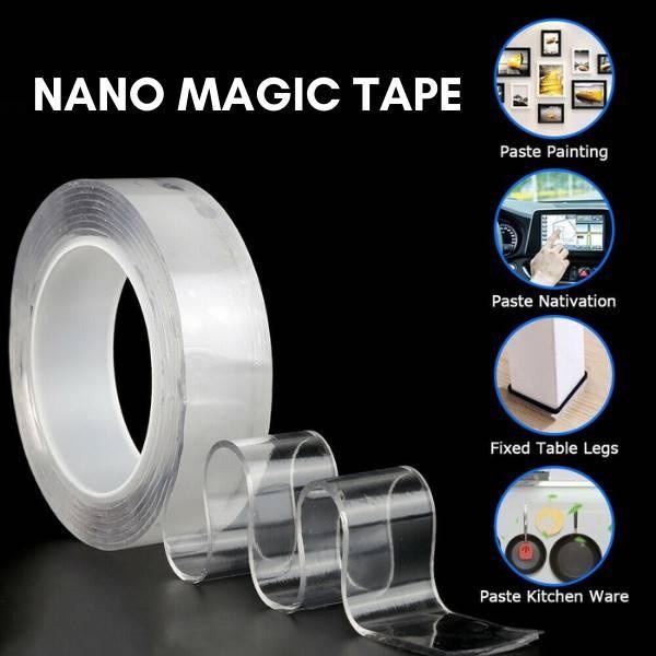 

Nano Tape Magic Double Tape / Isolasi 2 Sisi Serbaguna