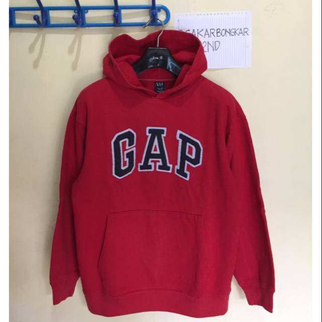 red gap hoodie