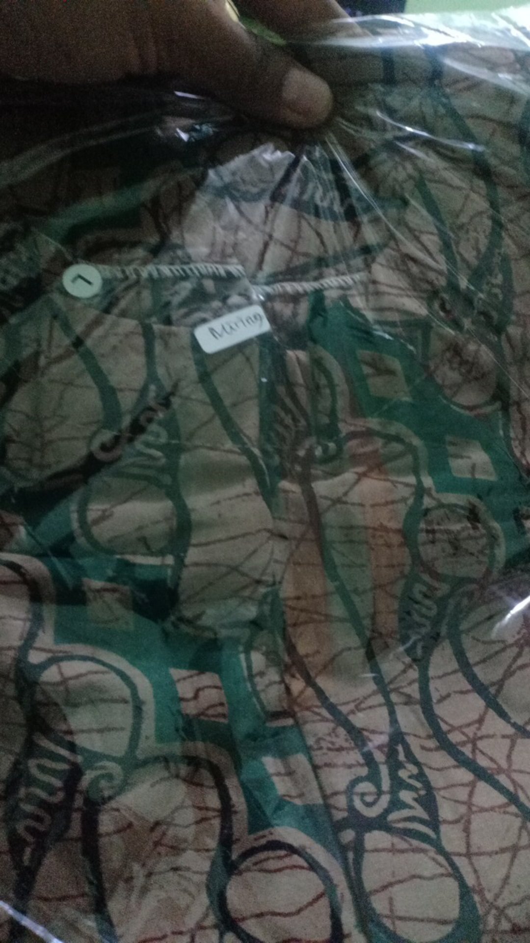 Meisya Stile Ori Gamis Batik Rempel Miring Best Seller