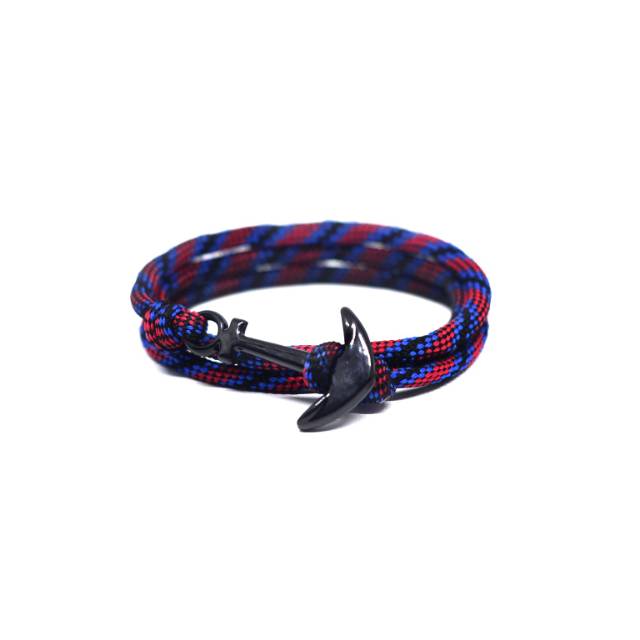 Gelang Jangkar Paracord Warna Pelangi Limited Edition