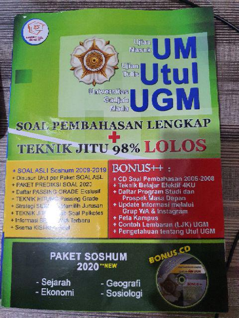 Download soal utul ugm 2016