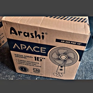 Jual Kipas Angin Dinding Arashi Apace Inch Wall Fan Arashi Khusus Ojek Online Shopee