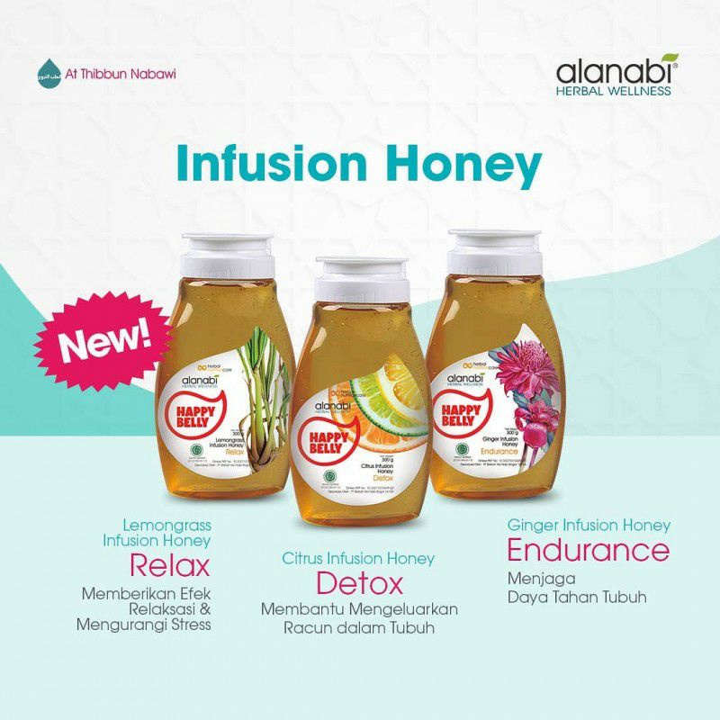 

Alanabi - Happy Belly INFUSION HONEY 300 ml