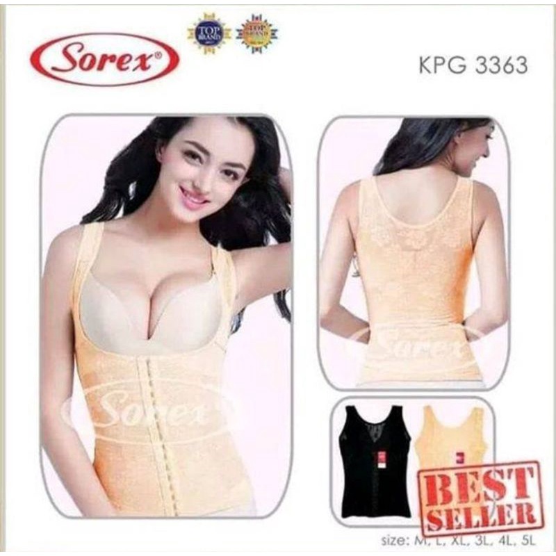 PRESS BODY SOREX 3363 || KORSETSOREX BERKUALITAS || SINGLET KORSET SOREX ORIGINAL ||