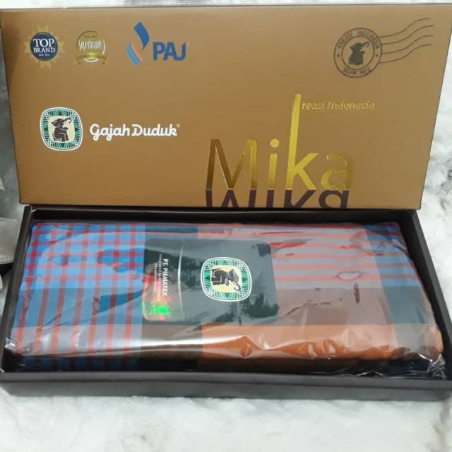 Gajah duduk sarung pria / sarung gajah duduk