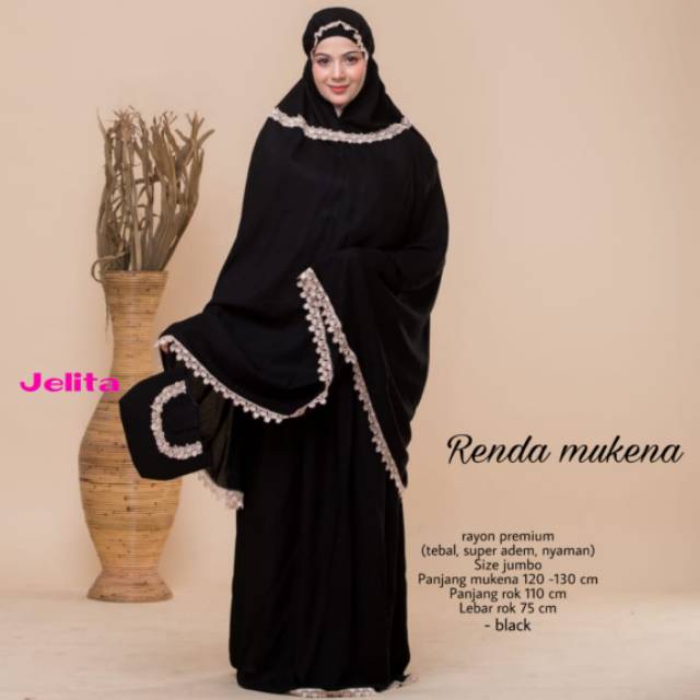 Renda premium mukenah