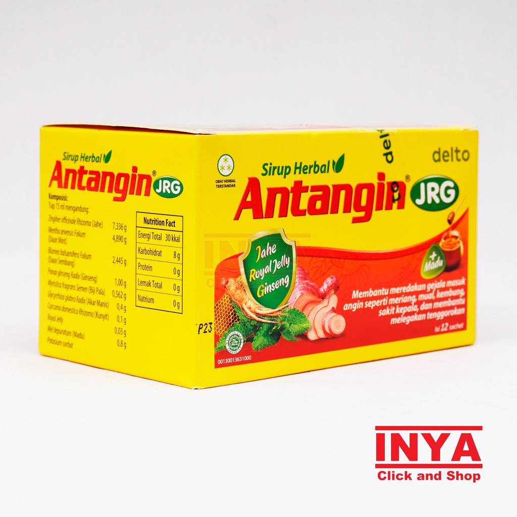 ANTANGIN JRG DELTO SIRUP HERBAL 12x15ml BOX - Jamu