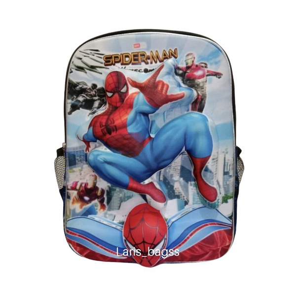 tas anak Spiderman/tas anak timbul/tas anak SD/tas anak karakter/tas anak sekolah/tas anak hembos/tas anak terlaris