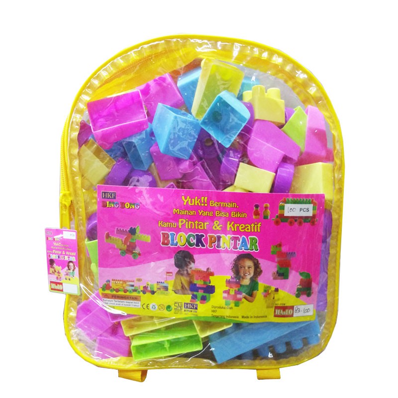Lego Block Pintar 100pcs