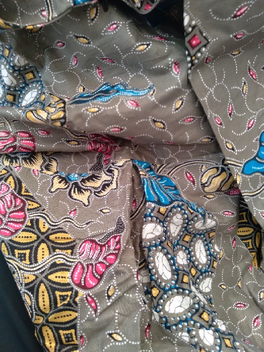 Gamis Batik Terbaru Sopan Ulir