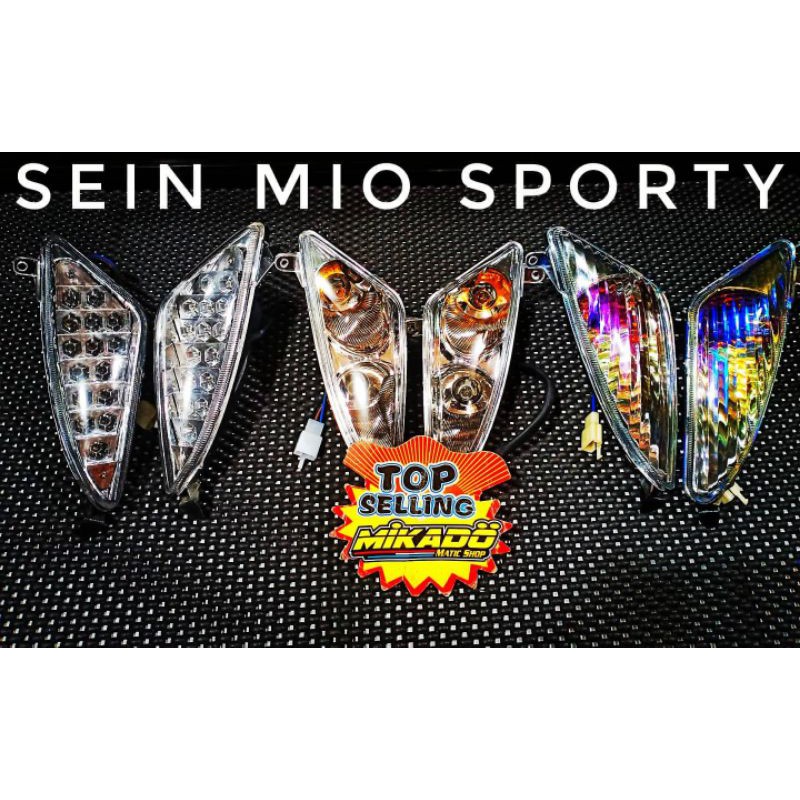 SEN MIO SPORTY MX AMORE THAILAND SEIN LED RAINBOW LAMPU DEPAN