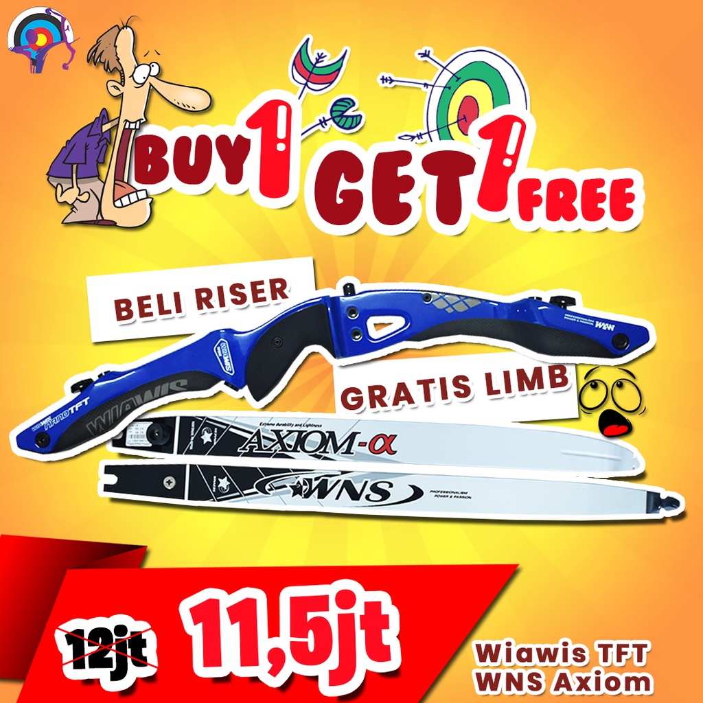 RISER CARBON WIAWIS TFT FREE LIMB WNS AXIOM ALPHA / HANDLE BAREBOW W&W