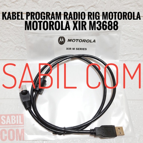KABEL PROGRAM RADIO RIG MOTOROLA XIR M3688
