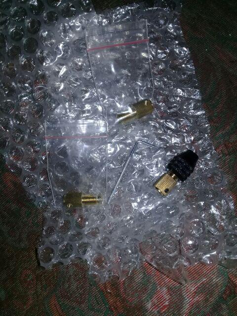 2.3mm Shaft Dinamo Motor Dc Multi Keyless Chuck Kepala Mata Bor Mini