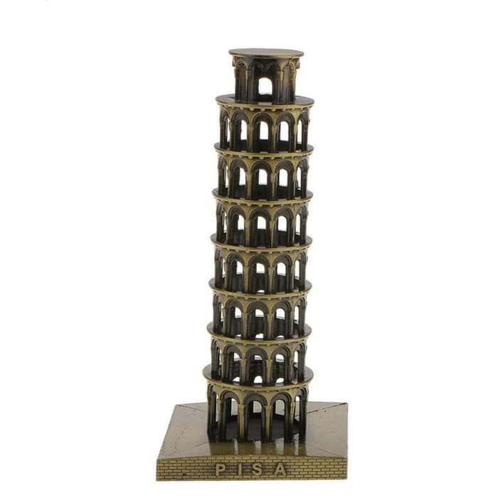 Hot Sale! PAJANGAN MINIATUR MENARA PISA ITALIA, SOUVENIR MENARA MIRING PISA