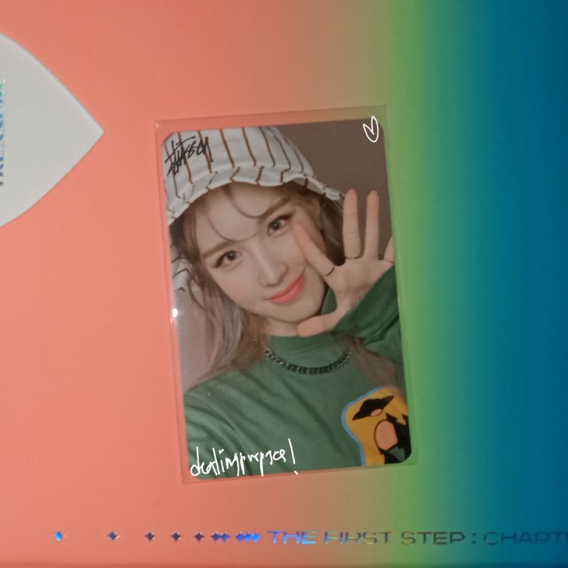 photocard weeekly jaehee up tarot