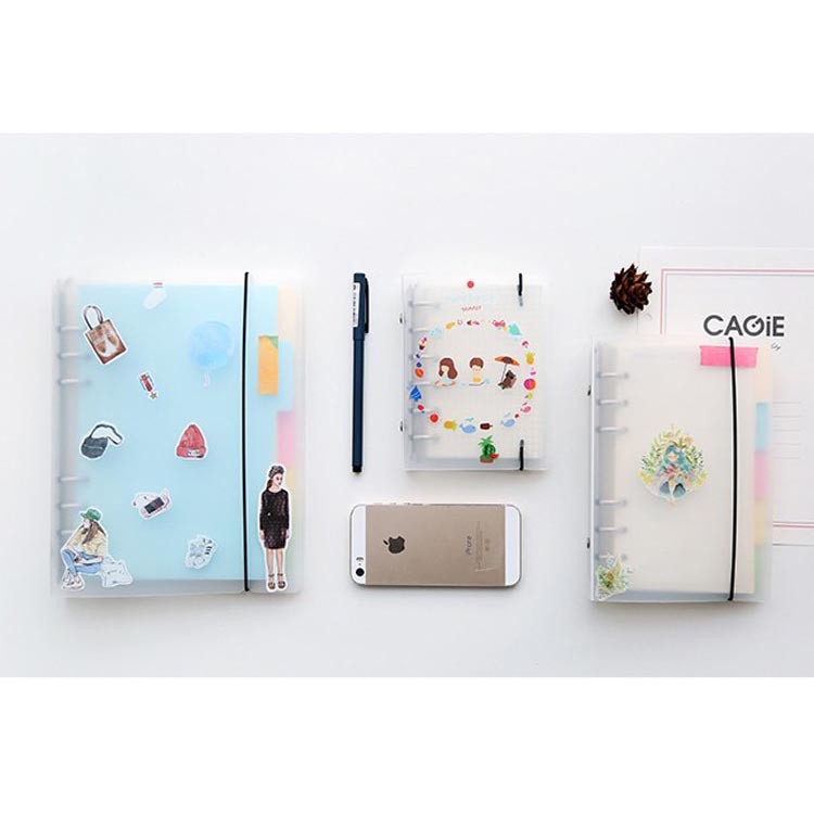 Cover Binder Buku Catatan Jurnal Harian Notebook Spiral Ring - A5