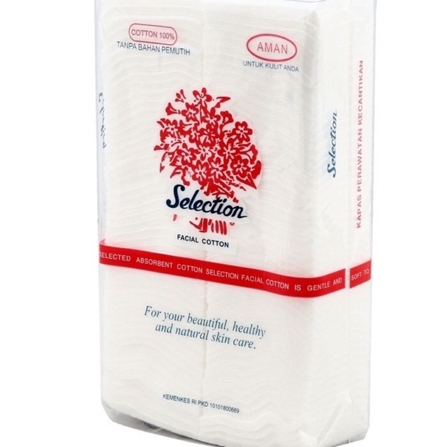 KAPAS SELECTION / KAPAS WAJAH CATTON/  Kapas Selection Facial Cotton -  Baru ORIGINAL