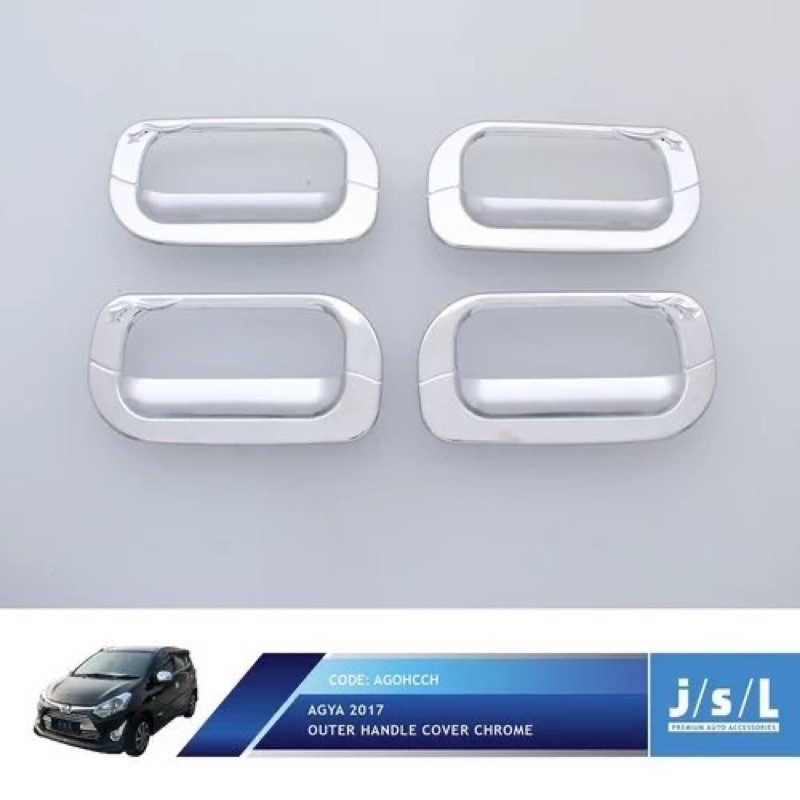 Agya Ayla Outer Chrome Krom VARIASI - BERKAT MOTOR