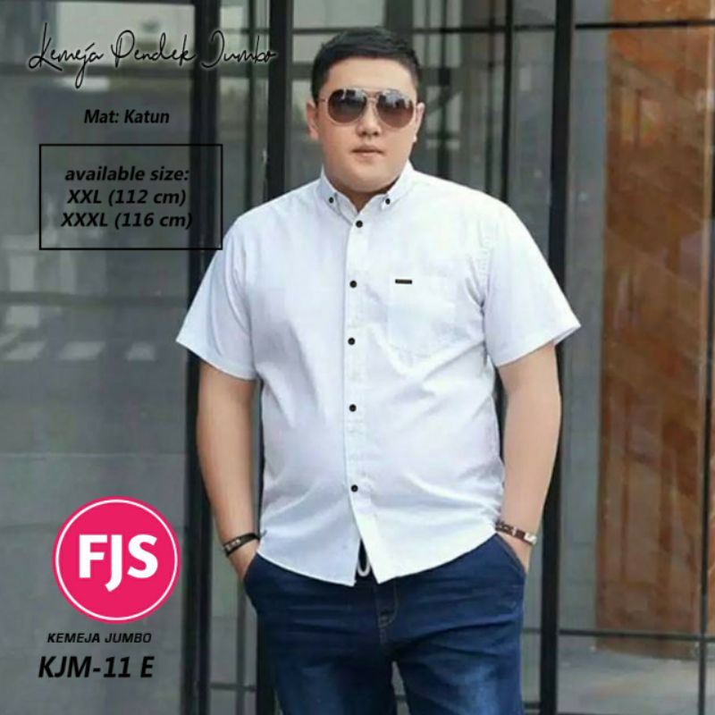 KEMEJA PENDEK / BAJU PENDEK POLOS / kemeja pendek polos / kemeja polos jumbo / kemeja pria keren / k