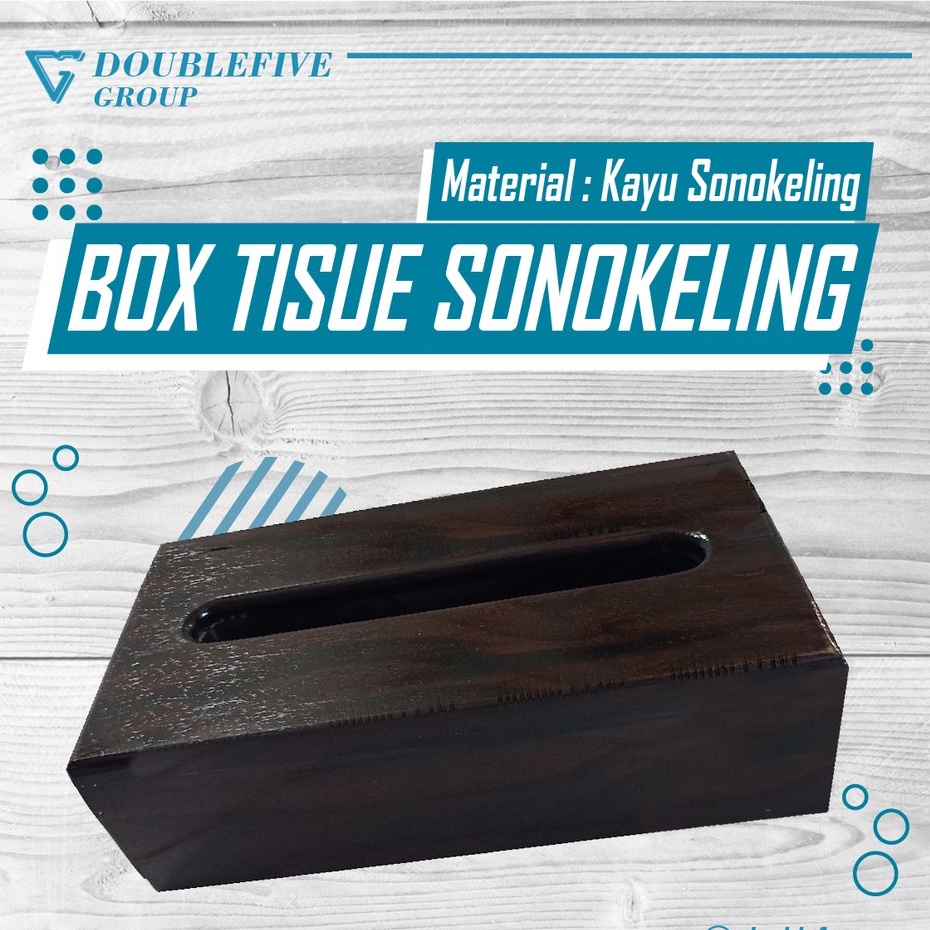 Tempat tissue Kotak Tissue tissue box Tisu Kayu Sonokeling Asli Bergaransi