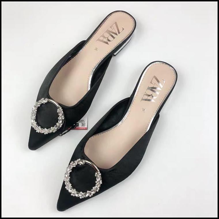 Flats Ballerina Zara Semiflat Shoes