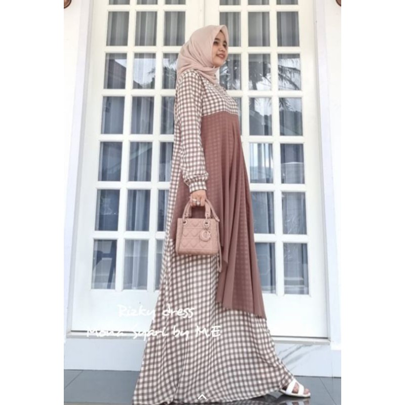 RIZKI DRESS MONA SYAR'I BY ME